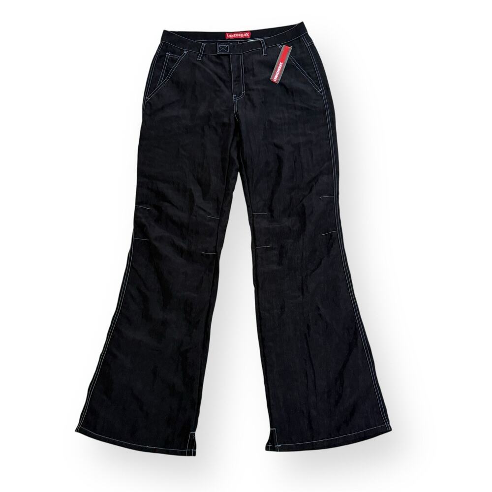 Vintage Unionbay Cargo Pants Juniors 9 (30x32) Mid Rise 90s Flare Y2K Rave